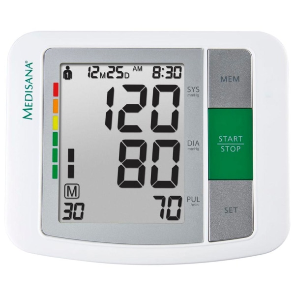 Medisana Automatisk blodtrycksmätare överarm BU 510 Vit