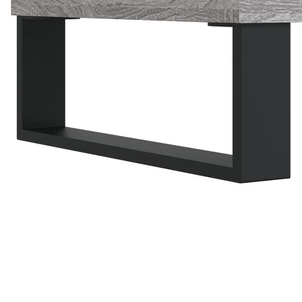 vidaXL Byrå grå sonoma 60x35x70 cm konstruerat trä Grå