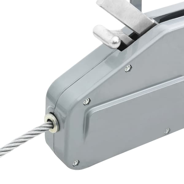 vidaXL Vajervinsch 1600 kg Silver