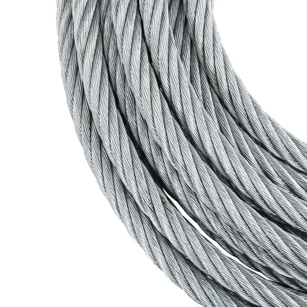 vidaXL Vajer 3200 kg 20 m Silver