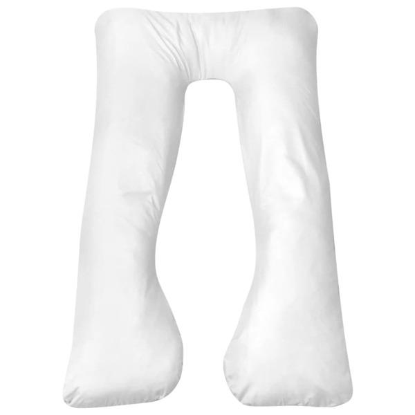 vidaXL Gravidkudde 90x145 cm vit Vit