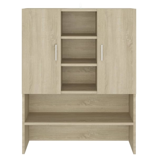 vidaXL Tvättmaskinsskåp sonoma-ek 70,5x25,5x90 cm Sonoma oak