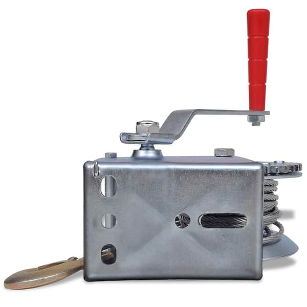vidaXL Handvinsch 544 kg Silver