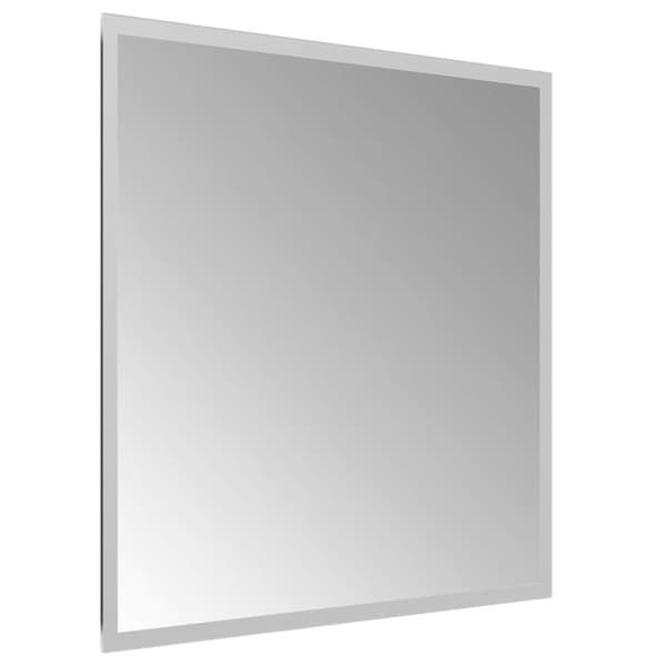 vidaXL Badrumsspegel LED 50x50 cm Transparent