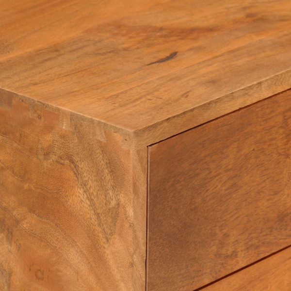 vidaXL Skänk 85x40x70 cm massivt mangoträ Brun