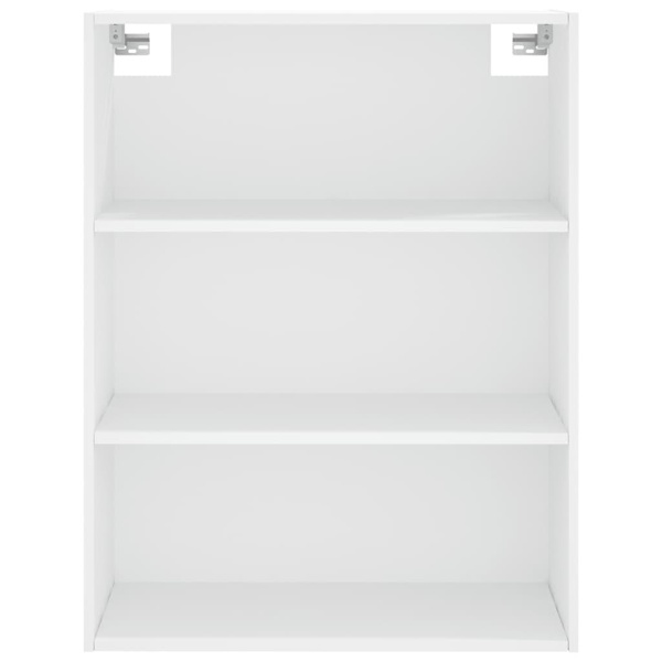 vidaXL Högskåp vit 69,5x34x180 cm konstruerat trä Vit