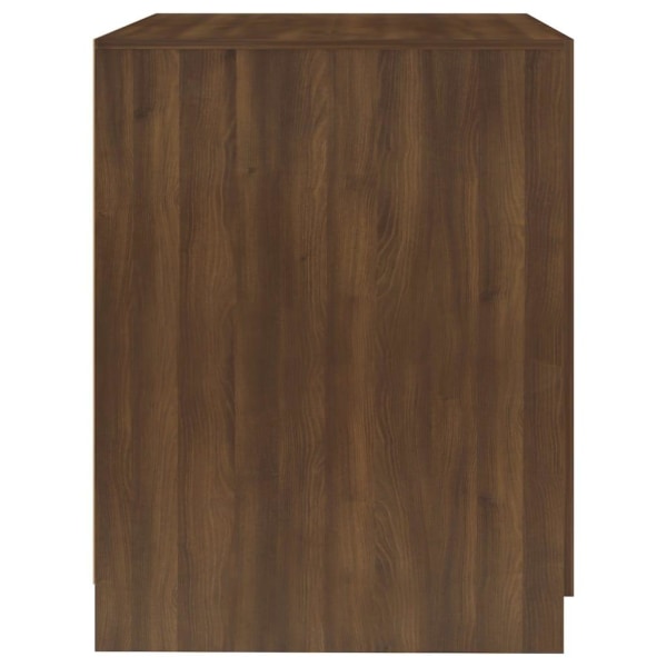 vidaXL Badrumsskåp brun ek 71x71,5x91,5 cm