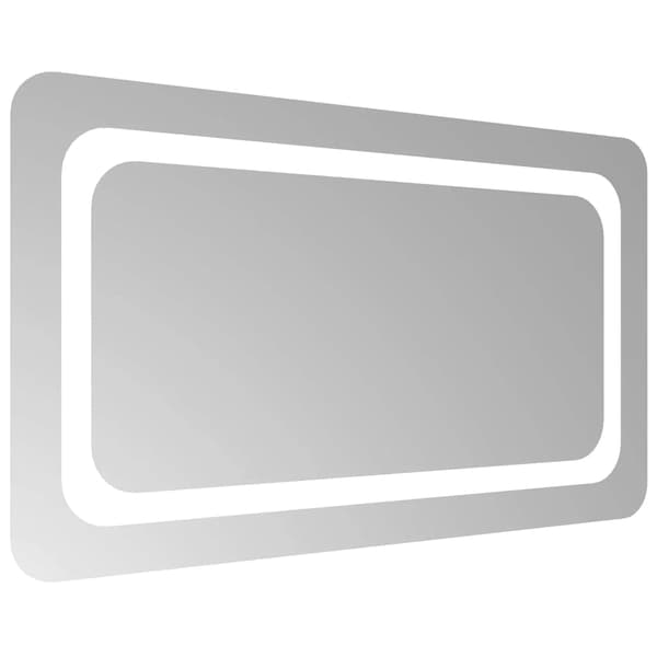 vidaXL Badrumsspegel LED 70x40 cm Transparent