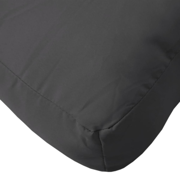 vidaXL Palldyna svart 80x80x12 cm tyg Svart