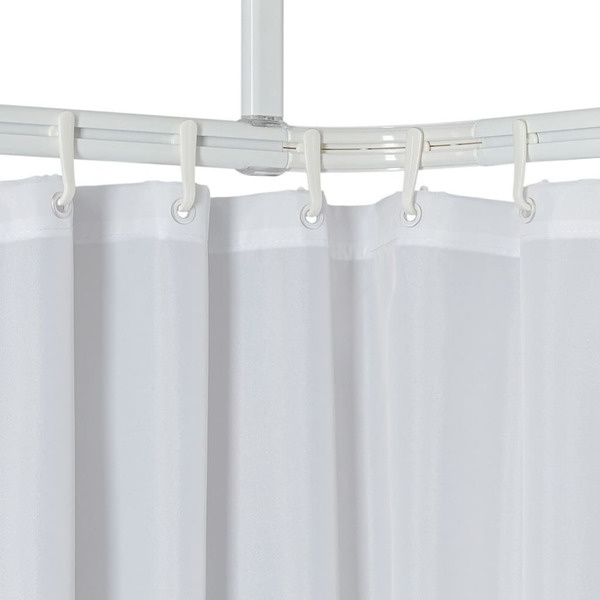 Sealskin Duschdraperistång Easy-Roll vit Vit