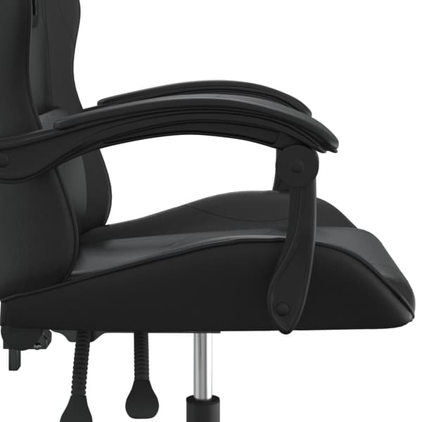 vidaXL Gamingstol svart konstläder art