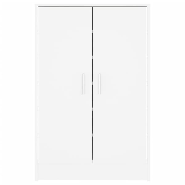 vidaXL Skoskåp 60 x 35 x 92 cm Vit Vit