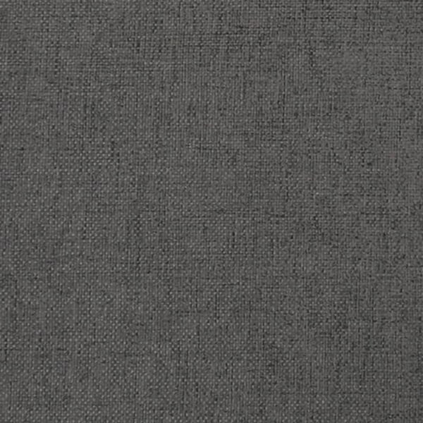 vidaXL Gungfåtölj med ben i massivt gummiträ mörkgrå tyg grå