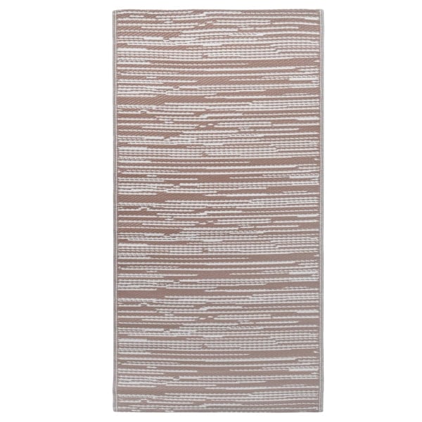 vidaXL Utomhusmatta ARAKIL taupe 140x200 cm PP Taupe