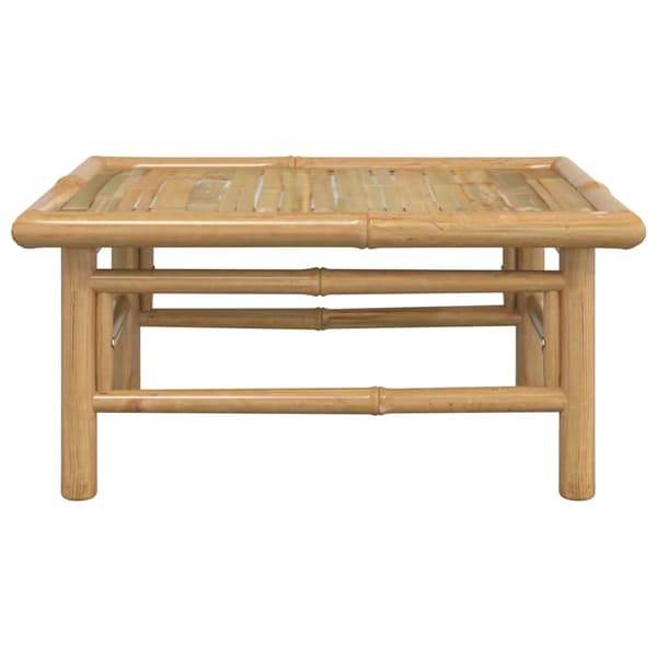 vidaXL Trädgårdsbord 65x55x30 cm bambu Brun