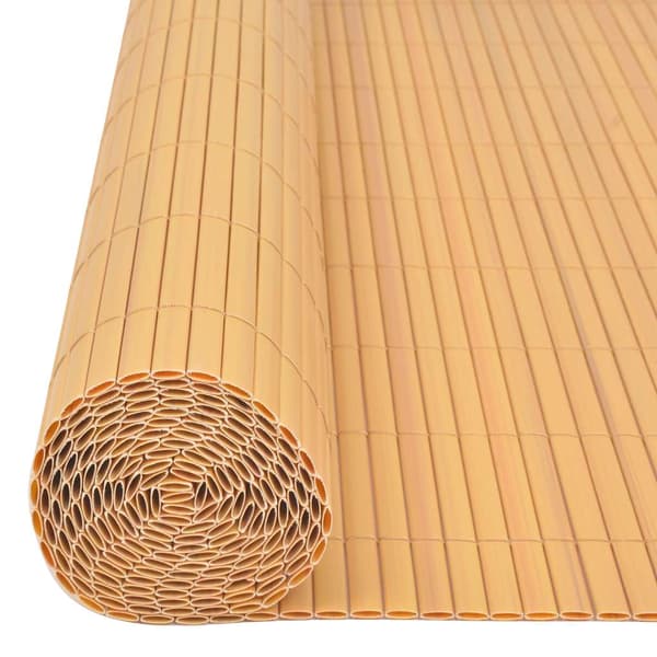 vidaXL Insynsskydd 90x300 cm gul Gul