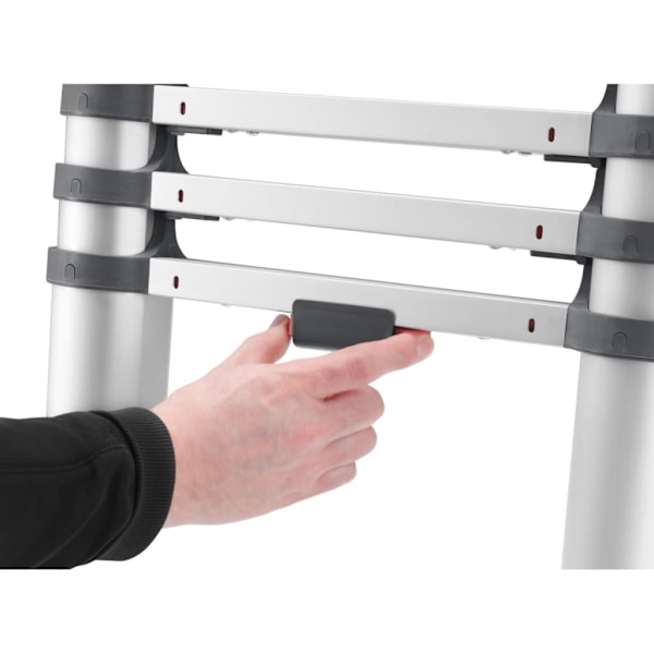 Hailo Teleskopstege FlexLine 260 264 cm aluminium 7113-091