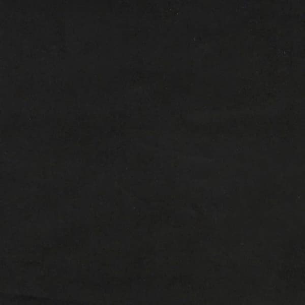 vidaXL Soffa Svart 250 x 77 x 76 cm Sammet Svart