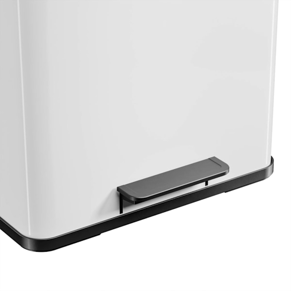 Hailo Pedalhink Oko Duo Plus 17L + 9L vit strl. L 0630-230 Vit