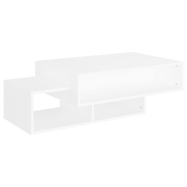 vidaXL Soffbord vit 105x55x32 cm konstruerat trä Vit