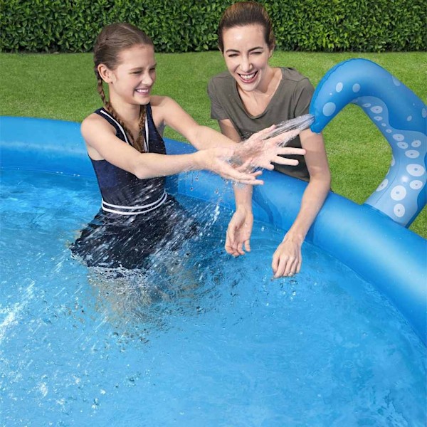 Bestway Snabbt uppställbar pool "OctoPool" 274x76 cm Blå