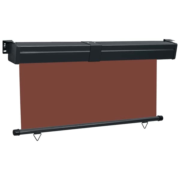 vidaXL Balkongmarkis 175x250 cm brun Brun