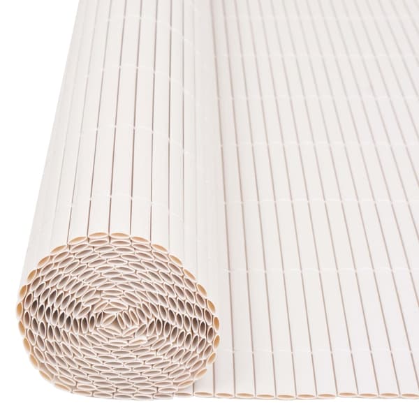 vidaXL Insynsskydd 90x300 cm vit Vit