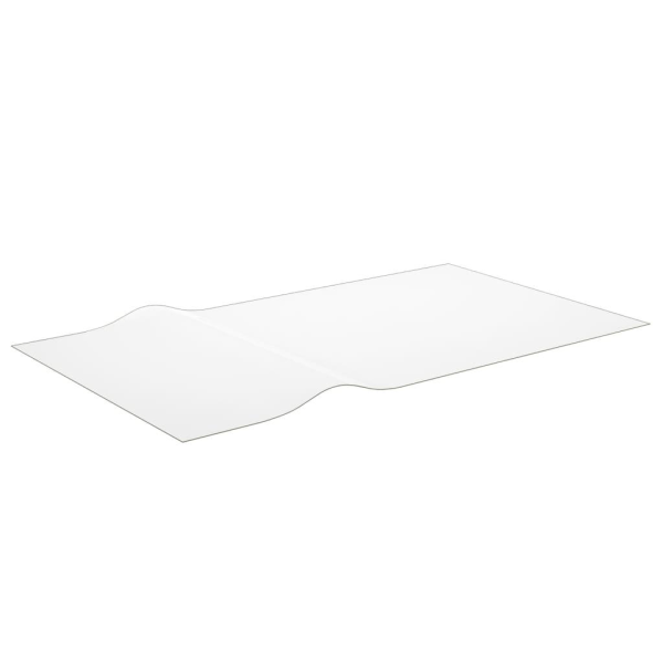 vidaXL Bordsskydd genomskinlig 180x90 cm 2 mm PVC Transparent