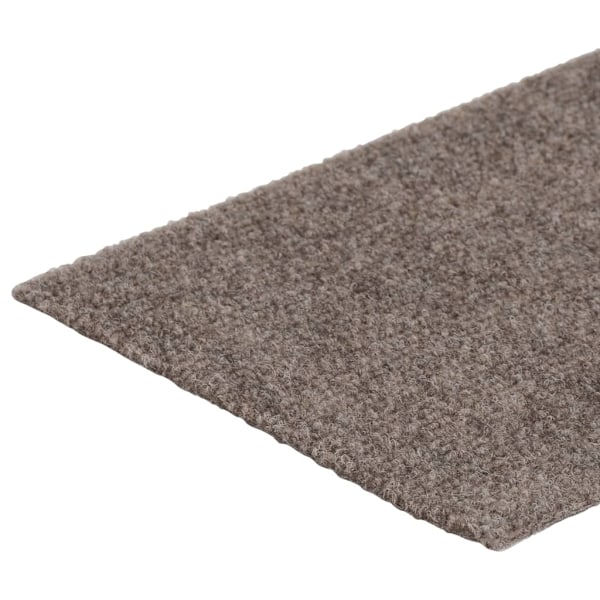 vidaXL Trappstegsmattor självhäftande 15 st 76x20 cm gräddvit Creme