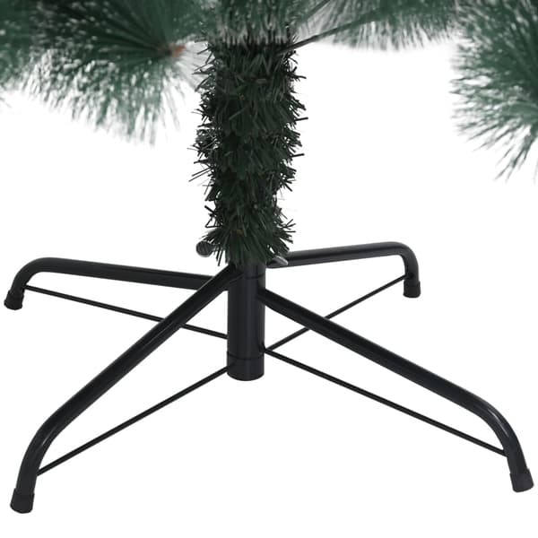 vidaXL Plastgran med stativ grön 120 cm PET Grön