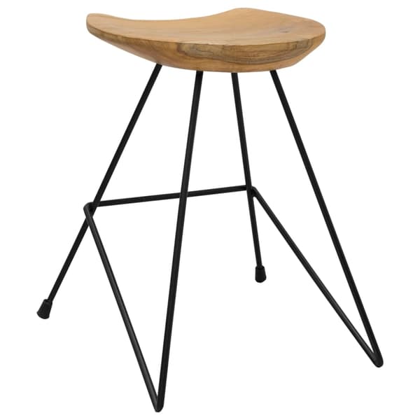 vidaXL Pallar 2 st massiv teak Brun