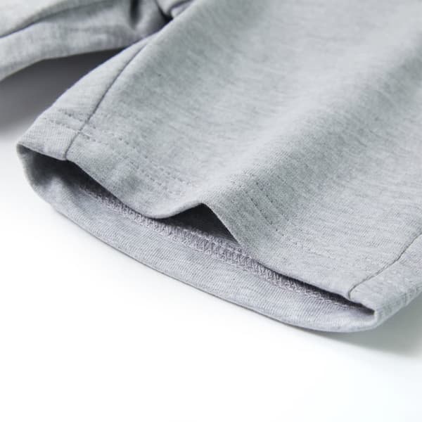 vidaXL Barnshorts med snöre grå 128 Grå