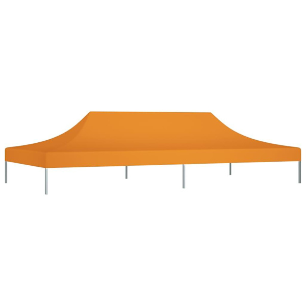 vidaXL Tak till partytält 6x3 m orange 270 g/m² Orange