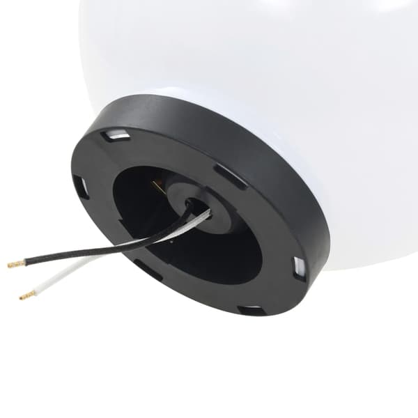 vidaXL Globlampor 4 st LED sfäriska 20 cm PMMA Vit