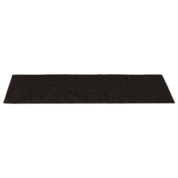 vidaXL Trappstegsmattor självhäftande 15 st 60x25 cm mörkbrun Brun