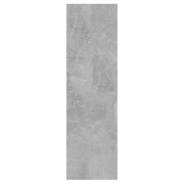 vidaXL Vägghylla betonggrå 75x16x55 cm konstruerat trä grå