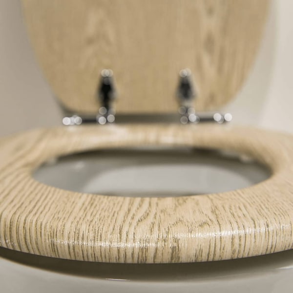 Tiger Toalettsits med mjuk stängning Scaffold MDF brun 252022546 Brun