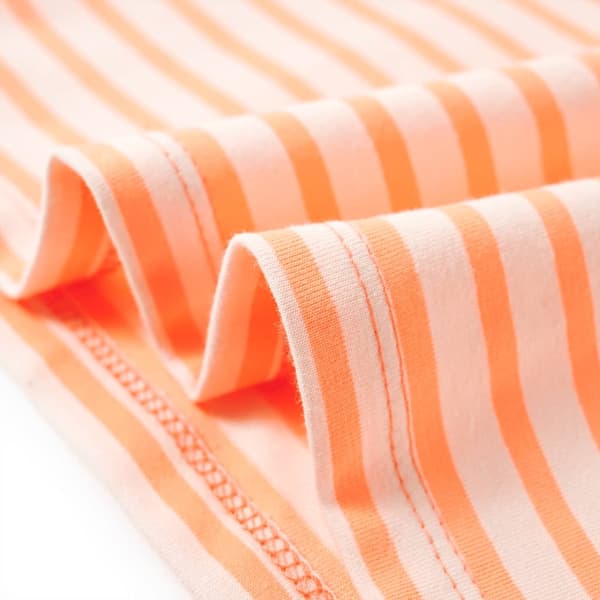 vidaXL T-shirt för barn neonorange 116 Orange