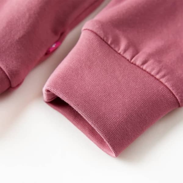 vidaXL Tröja för barn hallonrosa 128 Rosa