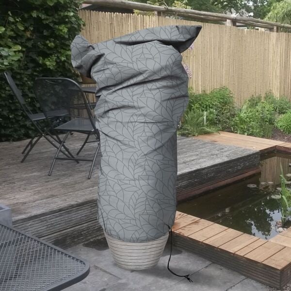 Capi Växtöverdrag litet 75x150 cm grått tryck Grå