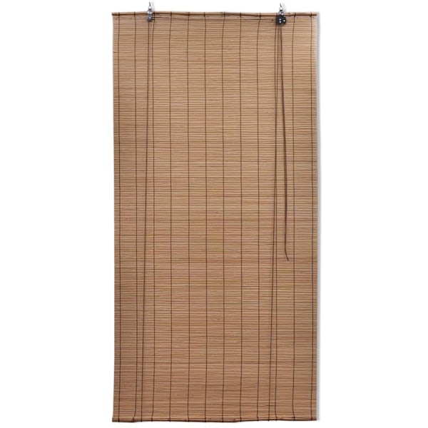 vidaXL Rullgardin bambu 150x160 cm brun Brun