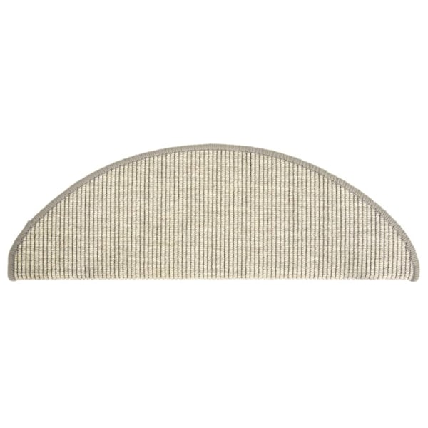 vidaXL Trappstegsmattor självhäftande 15 st silver 65x21x4 cm Silver