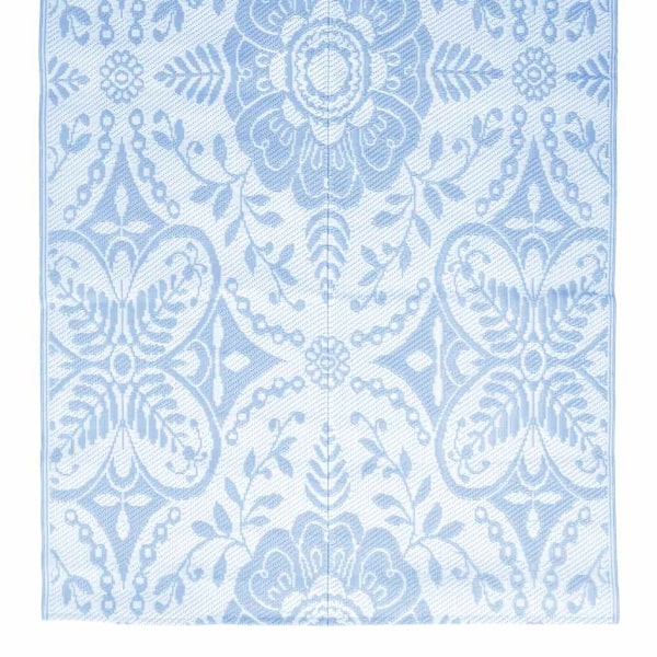vidaXL Utomhusmatta ARAKIL babyblå 120x180 cm PP Blå