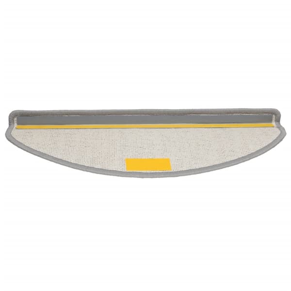 vidaXL Trappstegsmattor 10 st 65x25 cm grå Grå