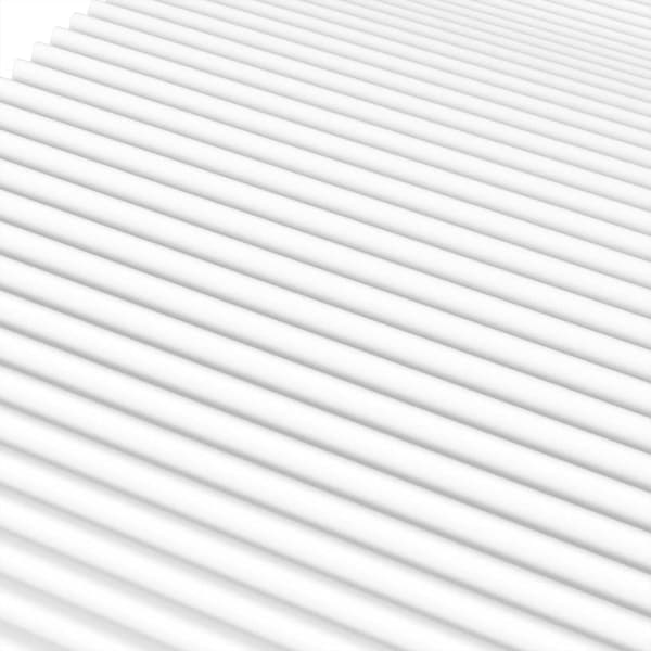 vidaXL Skummadrass vit 80x200 cm hårdhet H2 H3 Vit
