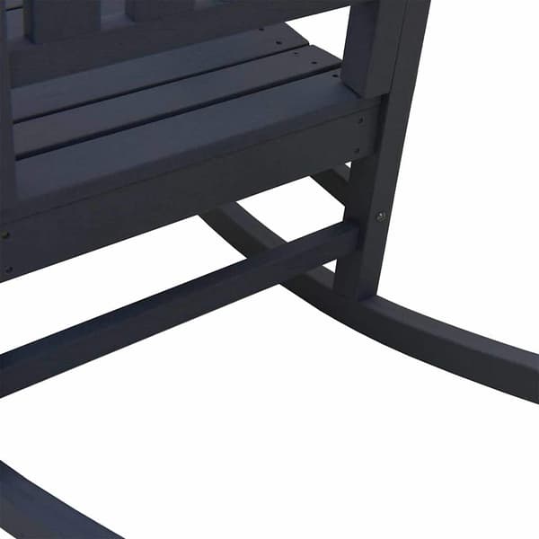 vidaXL Gungstol 2 st Marinblå polyeten Marinblå