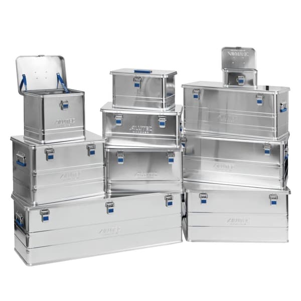 ALUTEC Förvaringslåda aluminium COMFORT 73 L Silver
