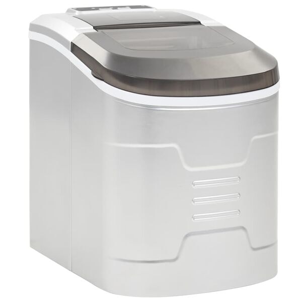 vidaXL Ismaskin 2,4 L 15 kg / 24 tim silver Silver