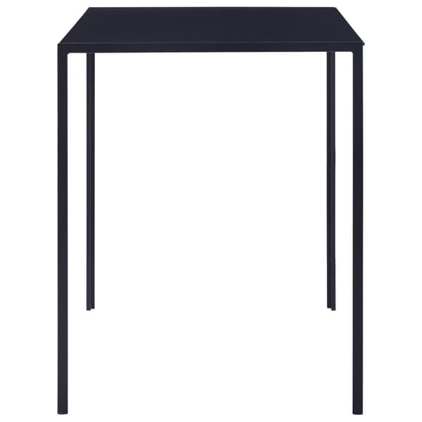 vidaXL Matbord och stolar 5 delar blå Blå