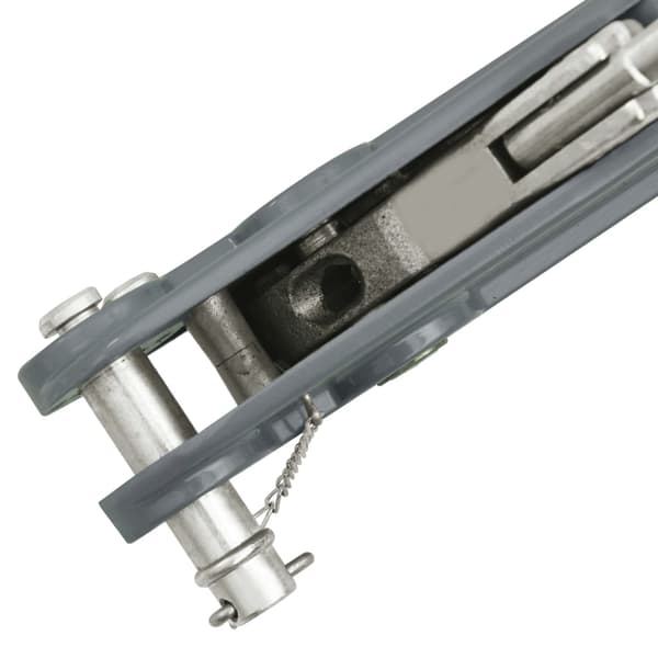 vidaXL Vajervinsch 800 kg Silver